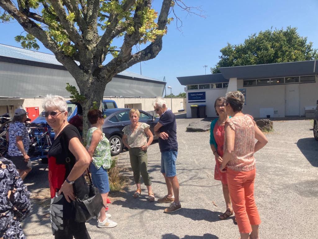 DÉPART POUR SAINTES