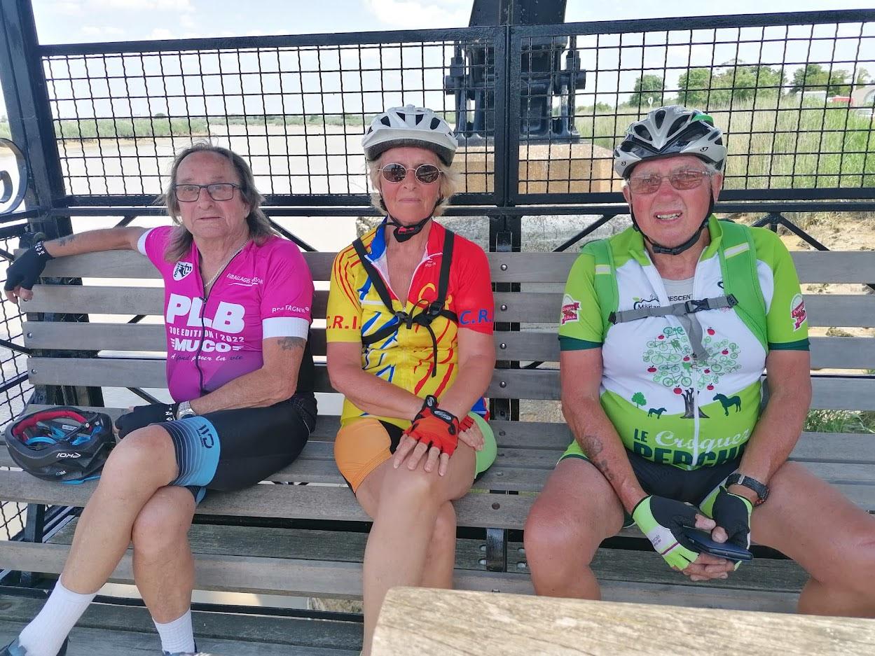 Traversée de la Charente sur le pont transbordeur