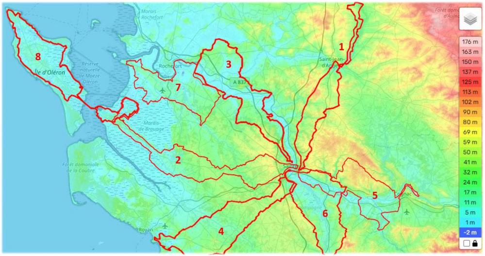 Circuits topo